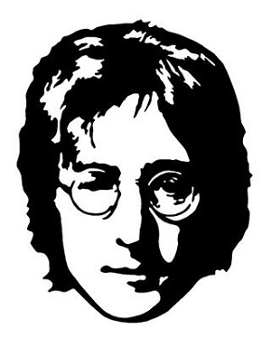 John Lennon Decal Sticker 