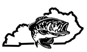 Kentucky Bass Fishing Decal Sticker 