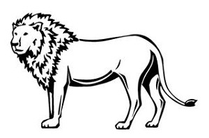 Lion v1 Decal Sticker 
