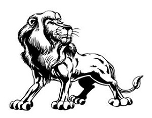 Lion v2 Decal Sticker 