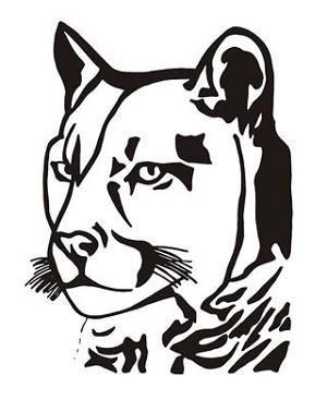 Lioness Head v2 Decal Sticker 