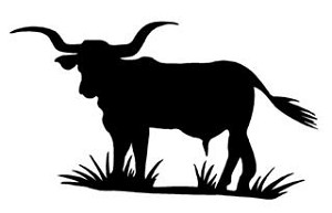 Longhorn v2 Decal Sticker 