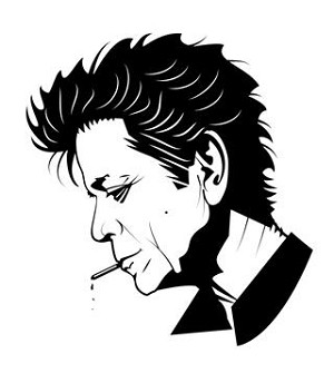 Lou Reed Decal Sticker 