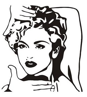 Madonna Decal Sticker 