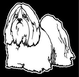 Maltese v2 Decal Sticker 