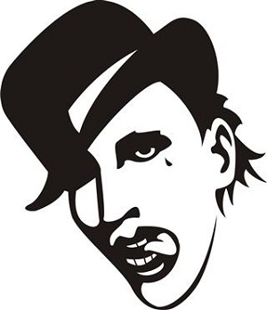 Marilyn Manson Decal Sticker 