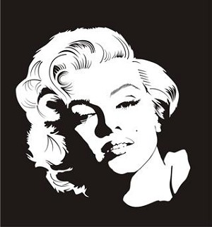 Marilyn Monroe v2 Decal Sticker 