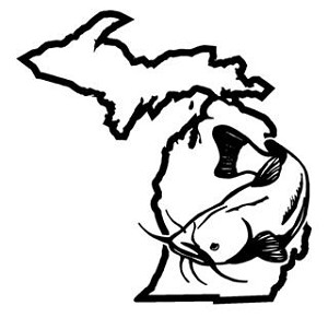 Michigan Catfish v2 Decal Sticker 