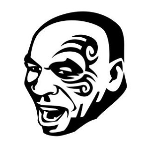 Mike Tyson Decal Sticker 