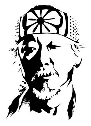 Mr Miyagi Decal Sticker 