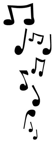 Music Notes v1 Decal Sticker 