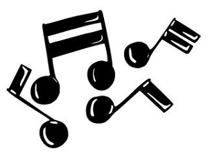 Music Notes v3 Decal Sticker 