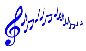 Music Notes v5 Decal Sticker 
