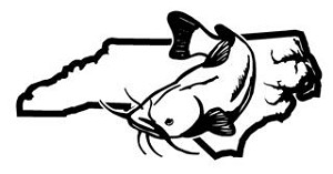 North Carolina Catfish v2 Decal Sticker 