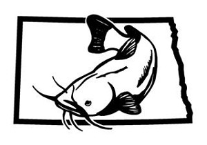 North Dakota Catfish v2 Decal Sticker 