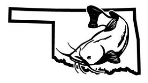 Oklahoma Catfish v2 Decal Sticker 