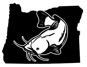 Oregon Catfish Decal Sticker 