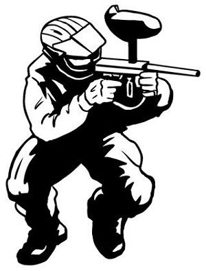 Paintball v3 Decal Sticker 