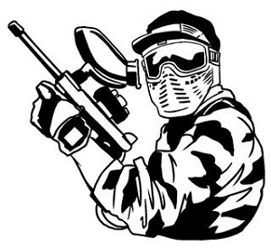 Paintball v5 Decal Sticker 