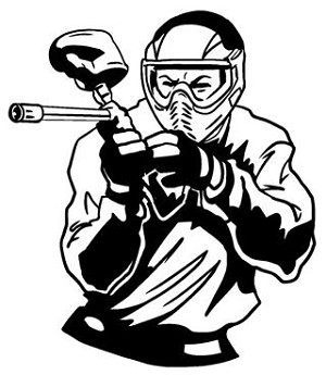 Paintball v6 Decal Sticker 