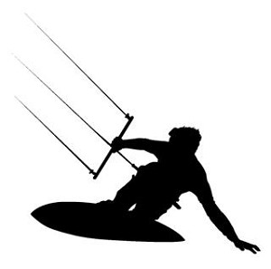Paraboarding Decal Sticker 