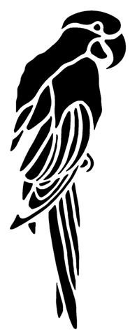 Parrot Decal Sticker 