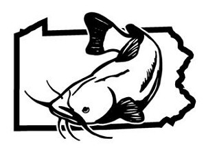 Pennsylvania Catfish v2 Decal Sticker 