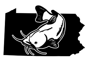 Pennsylvania Catfish Decal Sticker 