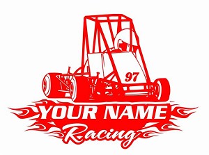 Personalized Quarter Midget Racing v4 