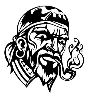 Pirate v10 Decal Sticker 
