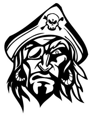 Pirate v14 Decal Sticker 