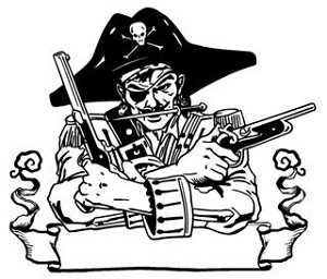 Pirate v5 Decal Sticker 