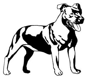 Pit Bull v3 Decal Sticker 