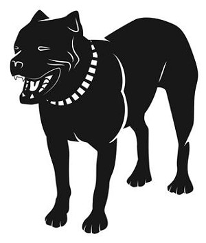 Pit Bull v4 Decal Sticker 
