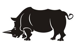 Rhino v2 Decal Sticker 