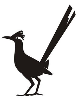 Roadrunner Silhouette v2 Decal Sticker 