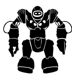 Robot v3 Decal Sticker 