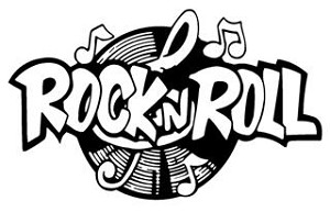 Rock n Roll Decal Sticker 