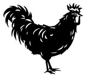 Rooster v1 Decal Sticker 