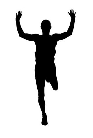 Runner Silhouette v1 Decal Sticker 