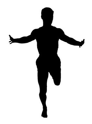 Runner Silhouette v2 Decal Sticker 