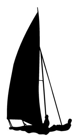 Sailboat v4 Decal Sticker 