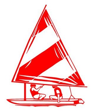 Sailboat v6 Decal Sticker 