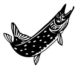 Salmon v2 Decal Sticker 