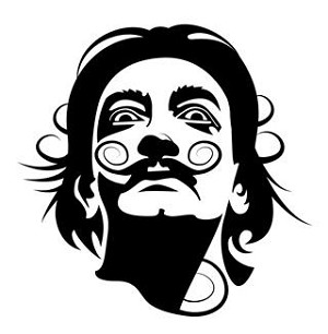 Salvador Dali Decal Sticker 