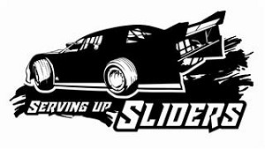 Serving Up Sliders - Late Model Decal Sticker 