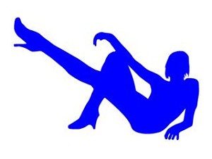 Sexy Girl Silhouette v24 Decal Sticker 