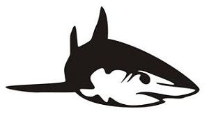 Shark v15 Decal Sticker 