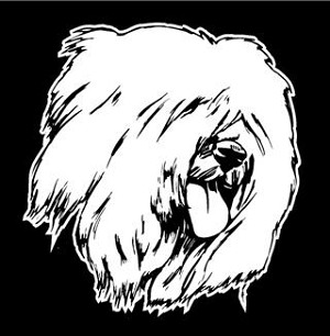 Sheep Dog Decal Sticker 