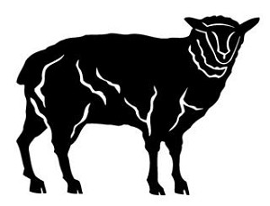 Sheep Decal Sticker 